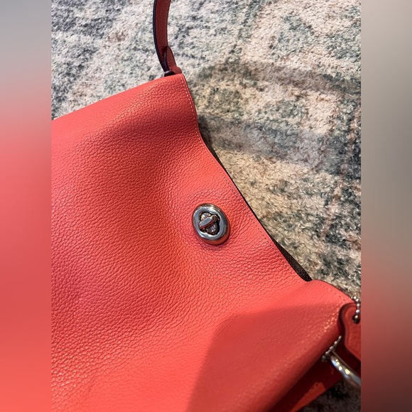 Coach Polished Pebble Leather Charlie Bucket Crossbody - Picture 6 of 9